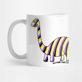 Non Binary Dinosaur Mug